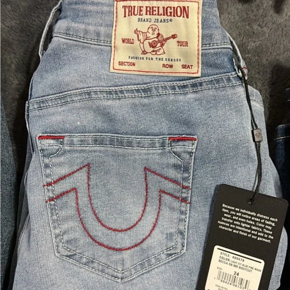 True Religion Woman’s jeans NEW size 24